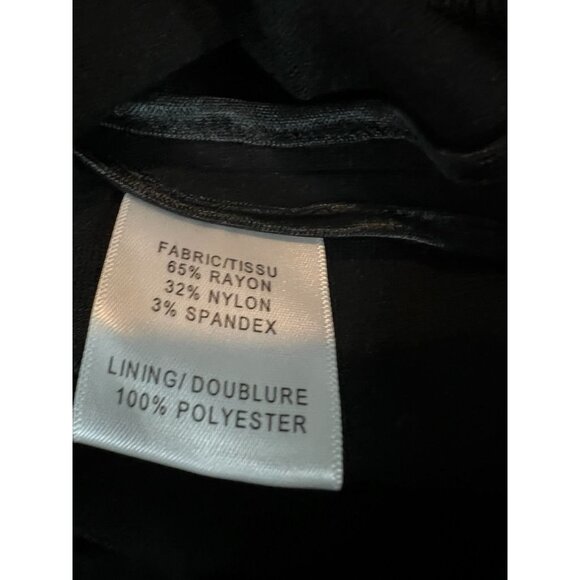 Cynthia Steffe Womens Color Block Sleeveless Dress Size 2 Black/White/Red - Picture 5 of 7